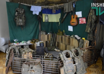 «На страже мира и покоя»: в Николаевском Музее судостроения и флота открылась выставка, посвященная николаевским бойцам в АТО