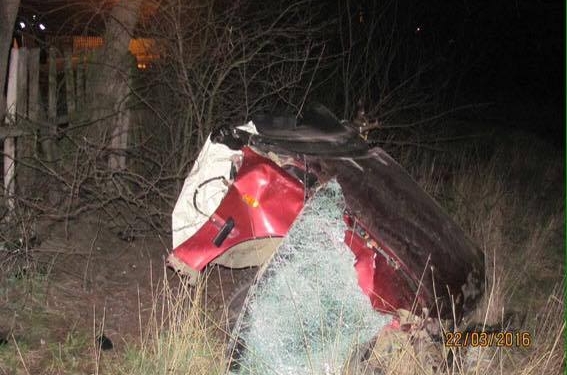 Двое жителей Ровенской области разбились во время бегства от полиции