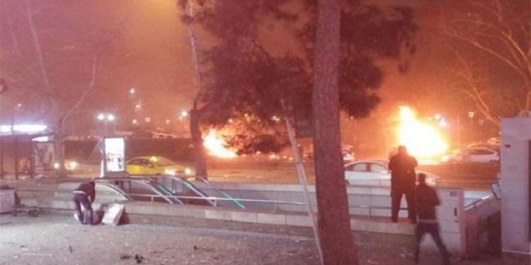 В Анкаре прогремел мощный взрыв, есть жертвы