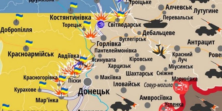 АТО: Сутки на фронте в Донбассе прошли без потерь