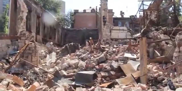 МИД: Бои под Авдеевкой грозят гуманитарной катастрофой