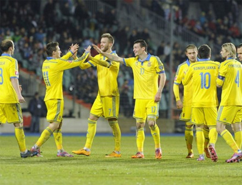 После провала на Евро-2016 сборная Украины в рейтинге ФИФА опустилась на 30-е место 1