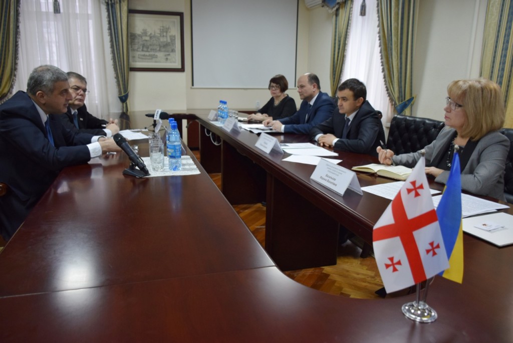 В Николаевской ОГА обсудили вопросы расширения сотрудничества с Грузией 1