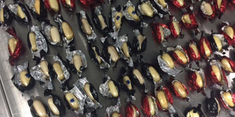 Одесские пограничники задержали наркокурьеров с кокаином на 2 миллиона долларов США