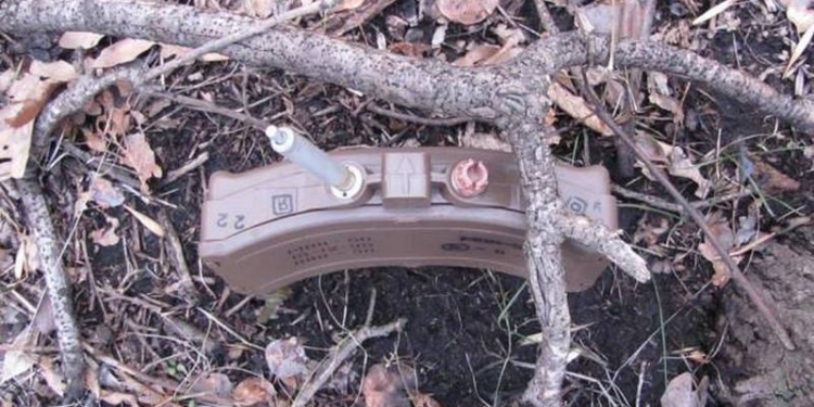 Боевики используют запрещенные противопехотные мины