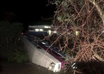 В Калифорнии сошел с рельсов пассажирский поезд, есть пострадавшие