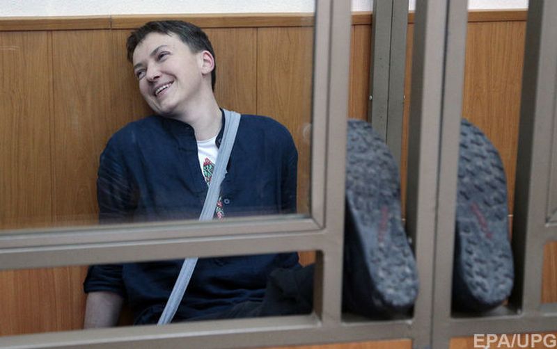 За год в тюрьме Савченко заработала 406 825 грн. Декларация 2