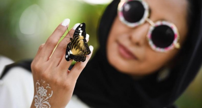 Нельзя курить, есть пищу и распускать руки: в Дубае расцвел сад с 15 тысячами бабочек