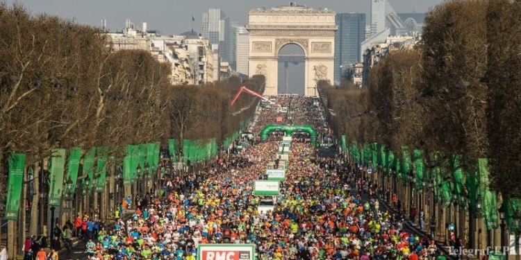 Кенийцы Котут и Джепкешо выиграли Парижский марафон