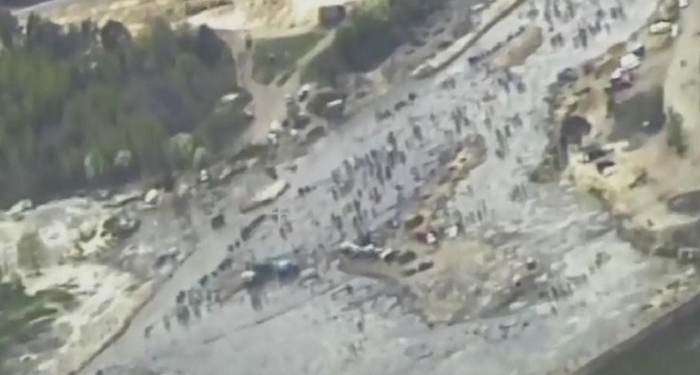 Малая авиация пограничников «засекла» очередные участки незаконной добычи янтаря