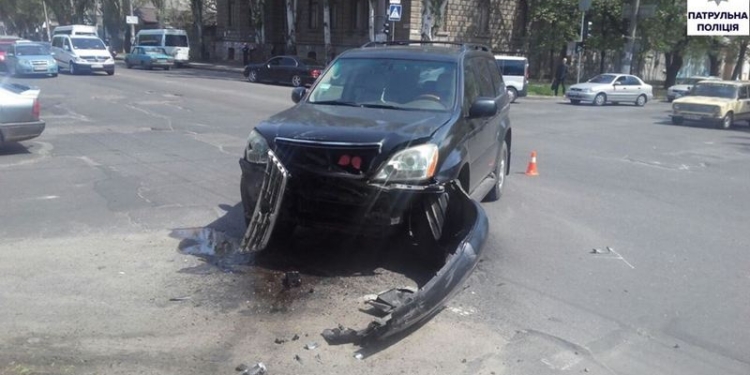 В Николаеве в результате ДТП пострадал 5-летний мальчик