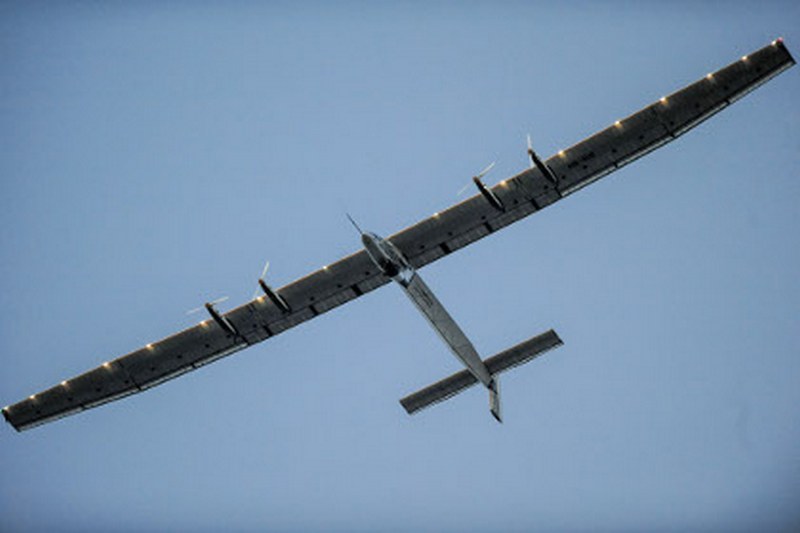 Самолет на солнечных батареях перелетел с Гавайев в Калифорнию 1