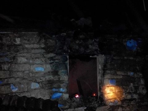 На пожаре в Березнеговатском районе 54-летний мужчина получил 10% ожогов тела