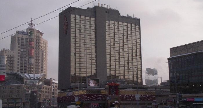 МВД: В Киеве захватили отель “Лыбидь”