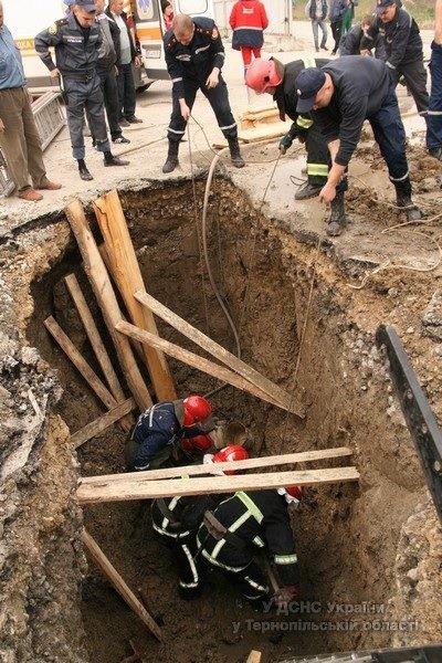 обрушение котлована. обвал траншеи. обрушение траншеи. обвал траншеи. выкопка котлована.