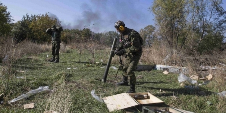 Боевики попытались штурмовать позиции сил АТО в Новотроицком