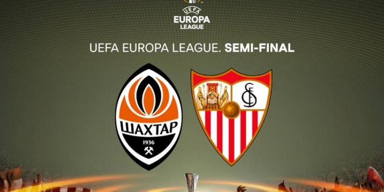 В полуфинале Лиги Европы донецкий “Шахтер” сыграет с “Севильей”