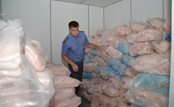 В России уничтожили 20 тонн украинской говядины