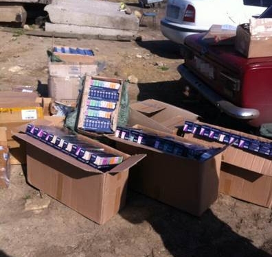 СБУ не пропустила на захваченный боевиками Донбасс груз с презервативами на 100 тыс.грн.