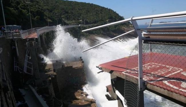 В Бразилии обрушилась построенная к Олимпиаде велодорожка, есть жертвы