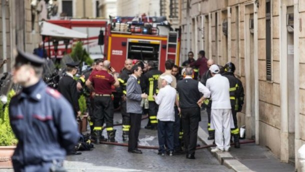 Взрыв в кафе в центре Рима. Погиб мужчина