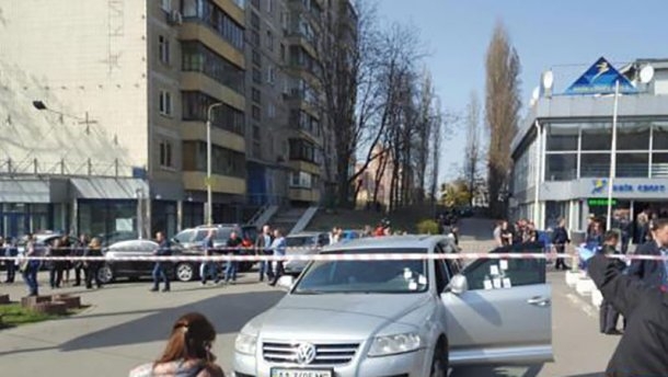 В центре Киева застрелили бизнесмена