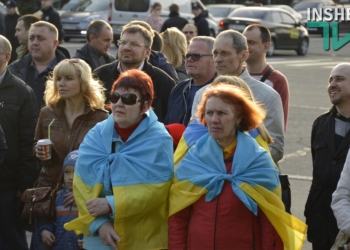 Николаевцы отметили вторую годовщину разгона антимайдана