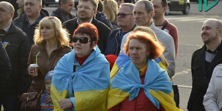 Николаевцы отметили вторую годовщину разгона антимайдана