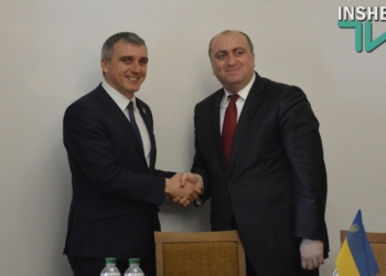 «Нежно-деловые отношения»: В Николаевском горсовете укрепили дружбу с Грузией