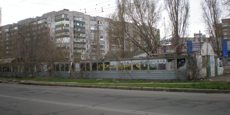 На Намыве демонтировали “Цветочный рынок”