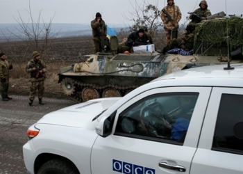 Миссию ОБСЕ обстреляли в Зайцево