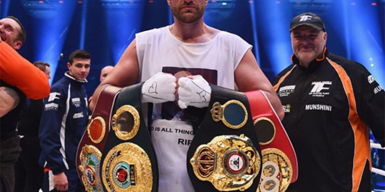 Фьюри мечтает вернуть пояса Кличко: я уже устал от всего этого