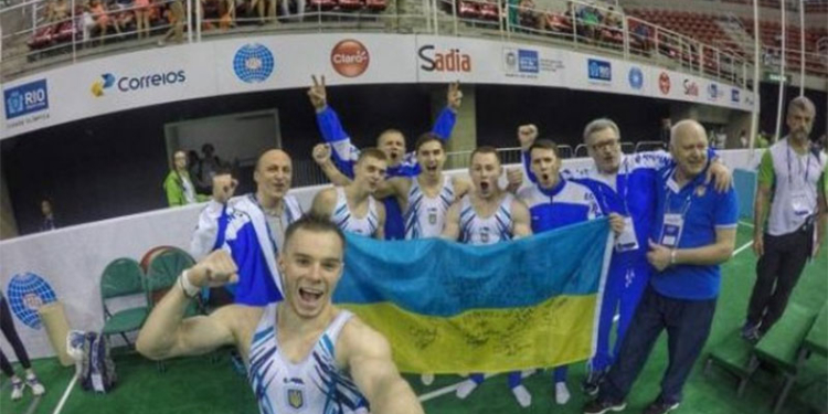 Украинские гимнасты завоевали командную олимпийскую лицензию