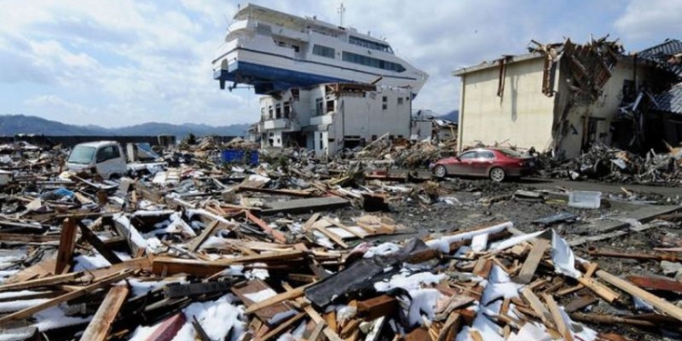 В Японии произошло мощное землетрясение магнитудой 5,5