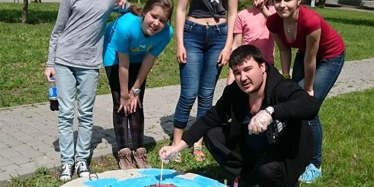 В “Сердце города” Николаева появились “металлические вышиванки”