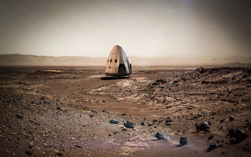 SpaceX отправит космический корабль на Марс не позднее 2018 года 1