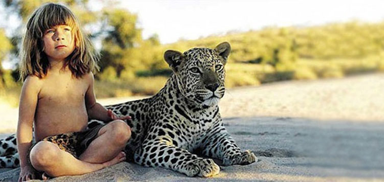 Мы с тобой одной крови. Друзьями детства маленькой Типпи были дикие слоны, гепард, жирафы