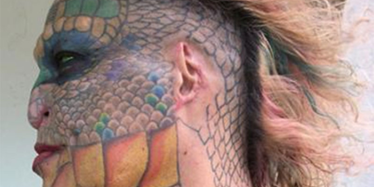 Американка сделала несколько косметических операций, чтобы перевоплотиться в дракона