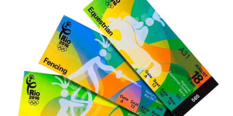 На Олимпийские игры в Рио продана только половина билетов