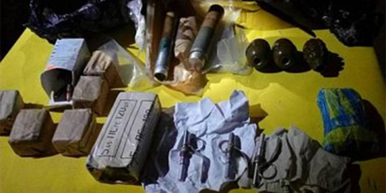 У луганского полицейского в кармане взорвалась граната