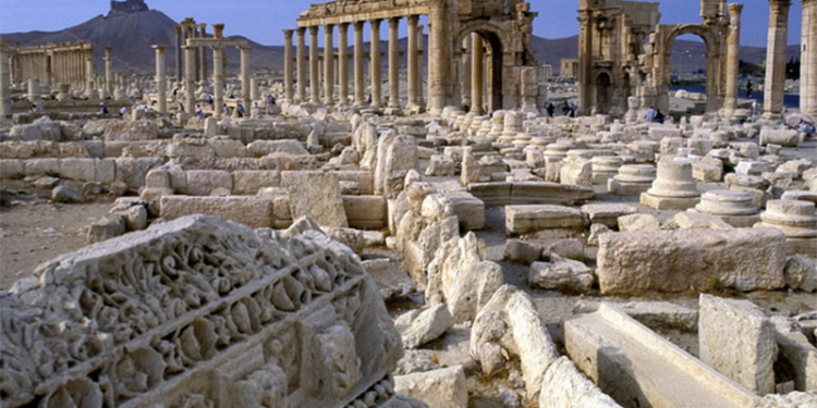 Роботы восстановят памятники Пальмиры по 3D-моделям