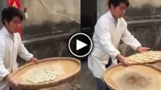Китайский уличный повар-виртуоз устроил шоу на зависть звездным рестораторам
