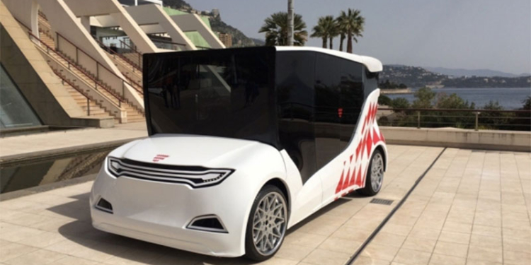 В Монако презентовали первый украинский электромобиль