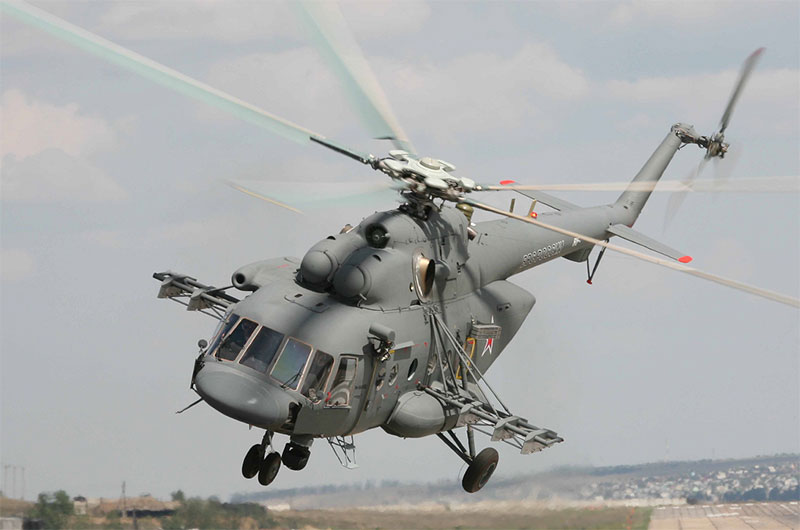 Российский вертолет вторгся на территорию Украины 1