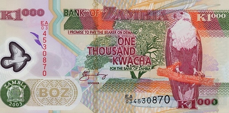 Эксперты Bloomberg назвали замбийскую квачу самой выгодной валютой 2016 года