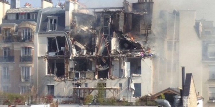 В Центре Парижа прогремел взрыв