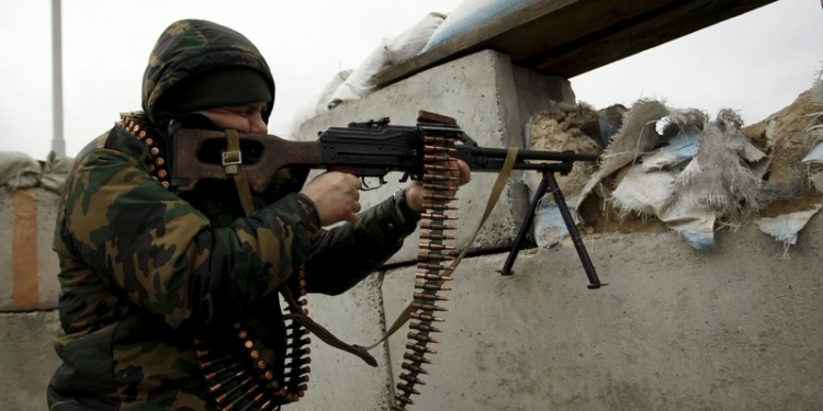 В зоне АТО боевики за сутки более 60 раз обстреляли позиции ВСУ, сконцентрировавшись на районах Авдеевки, Марьинки, Красногоровки и Тарамчука