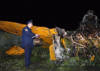 На Волыни разбился сельскохозяйственный самолет, пилот погиб