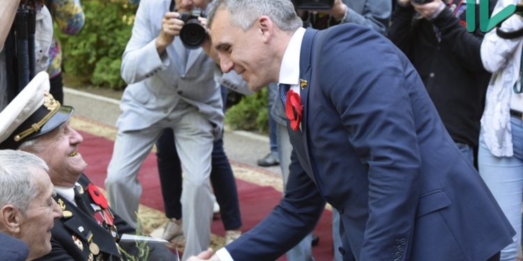 Мэр Николаева Сенкевич провёл традиционную встречу с ветеранами Второй мировой войны