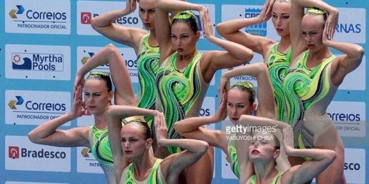 Украинские синхронистки завоевали золото на Чемпионате Европы